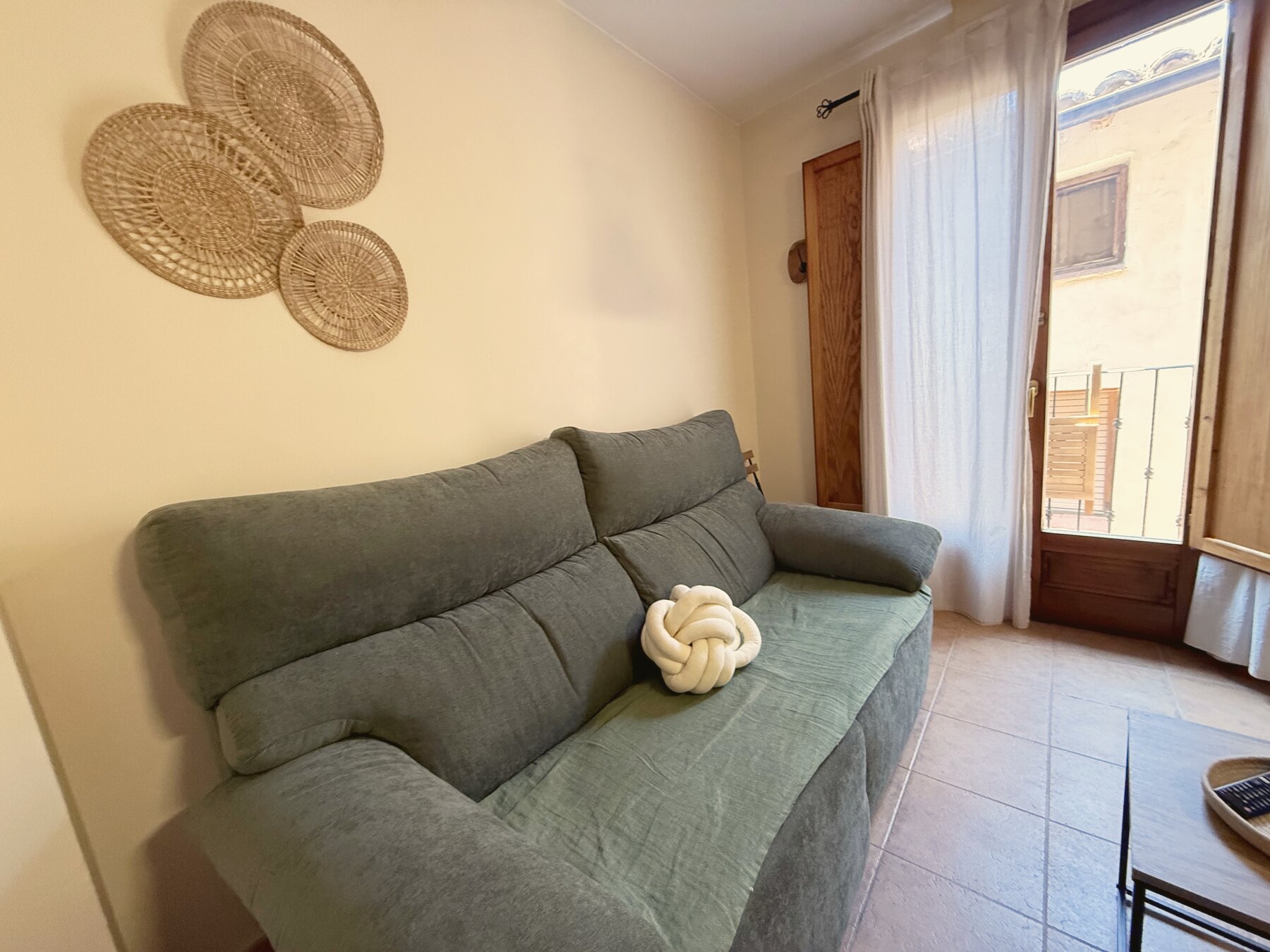 Salón del apartamento de dos dormitorios