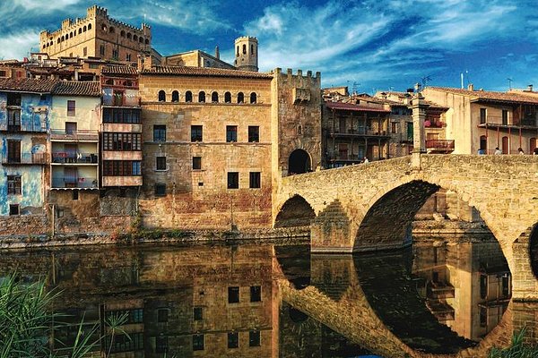 Casco histórico de Valderrobres con su castillo